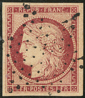 No 6c, Obl étoile, Pd Au Verso Mais TB D'aspect - 1849-1850 Ceres