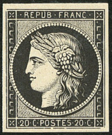 No 3a, Très Frais. - TB - 1849-1850 Ceres