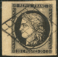No 3, Bdf + Deux Voisins. - TB - 1849-1850 Ceres
