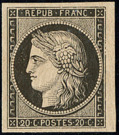 No 3, Noir Sur Jaune, Très Frais. - TB - 1849-1850 Ceres