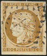 No 1, Obl Pc. - TB - 1849-1850 Cérès