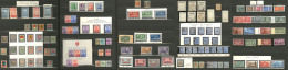 Collection. 1907-1970 (Poste, PA, BF, Taxe, Service), Valeurs Moyennes Et Séries Complètes Dont Qqs Double - Altri & Non Classificati
