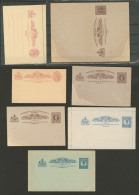 QUEENSLAND. Lot. Entiers Postaux 1891-1900, Type Victoria, 3 CP, 2 CPRP, 2 CL, Affts Divers, Neuves. - TB - Gebruikt