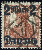 DANTZIG. Burelage Gris Renversé. No 40A. - TB - Andere & Zonder Classificatie