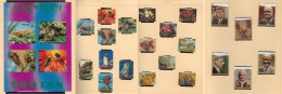 BHOUTAN. Collection. 1968-1971 (Poste, BF), Valeurs Et Séries Diverses, Majorité Impression En Relief. - T - Bhoutan