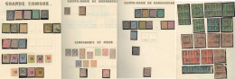 1880-1945 (Poste), Valeurs Diverses Dont Nombreux Groupe, Qqs Ex Neufs. - TB Ou B - Collezioni