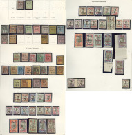 TCHONG-KING. Collection. 1903-1919 (Poste), Valeurs Moyennes Et Séries Complètes, Qqs Obl. - TB - Other & Unclassified