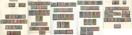 Collection. 1887-1960 (Poste, PA, Taxe, BF), Valeurs Moyennes Et Séries Complètes Dont Palmiers X6, Compl& - Andere & Zonder Classificatie