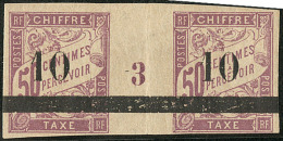 Taxe. No 1, Paire Mill. 3. - TB (cote Maury) - Other & Unclassified