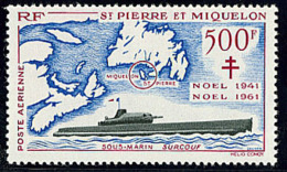 Poste Aérienne. Surcouf. No 28. - TB - Other & Unclassified