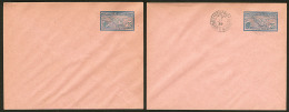 Entiers Postaux. 25c Bleu (ACEP En 19) Type Goéland, 2 Enveloppes Dont Une Obl. - TB - Altri & Non Classificati