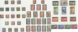 Collection. 1892-1955 (Poste, PA, BF, Taxe), Complète, + Qqs Ex Obl. - TB - Other & Unclassified