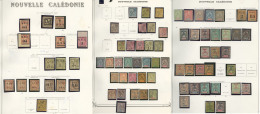 Collection. 1859-1903 (Poste), Valeurs Moyennes Et Séries Complètes, Des Doubles Obl. - TB, B Ou Pd - Vide