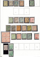 Collection. 1885-1950 (Poste, PA, Taxe), Valeurs Moyennes Et Séries Complètes, Qqs Ex Obl. - TB - Andere & Zonder Classificatie