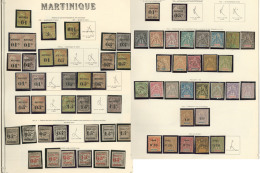 Collection. 1886-1947 (Poste, PA, Taxe), Des Valeurs Moyennes Et Séries Complètes, Nombreux Doubles Obl. - - Altri & Non Classificati