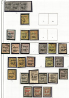 Collection. 1886-1892, Entre Les N°1 Et 25. - TB, B Ou Pd - Andere & Zonder Classificatie