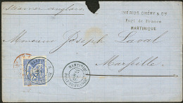 Précurseurs. CG N°36 Obl Cad 27 Mai 80 Sur Lettre Pour Marseille. - TB - Andere & Zonder Classificatie