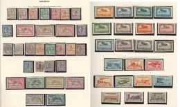 Collection. 1891-1956 (Poste, PA, Taxe, C.Px), Valeurs Moyennes Et Séries Complètes, Des Ex Obl Dont Doubl - Vide