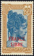 France-Libre. No 255A, Très Frais. - TB. - R (cote Maury) - Other & Unclassified