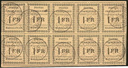 No 12a, Feuillet De 10 Timbres, Très Frais. - TB. - RR - Other & Unclassified