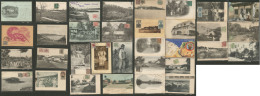 Collection. 1903-1914, Ensemble De 33 CP Vues, Affts Et Obl Divers. - TB - Other & Unclassified