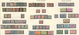 Collection. 1892-1947 (Poste, PA, Taxe), Des Valeurs Moyennes Et Séries Complètes, Des Ex Obl Et Doubles. - Other & Unclassified