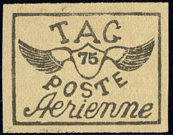 Poste Aérienne. TAG. No 10A, Dont Impression RV Partiel, Jolie Pièce. - TB. - R - Andere & Zonder Classificatie