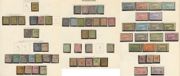 Collection. 1884-1947 (Poste, PA, Taxe), Des Valeurs Moyennes Et Séries Complètes, Des Doubles Obl. - TB - Altri & Non Classificati