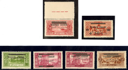 Variétés. Nos 99d, 100* ("Repu Libanaise"), 100d Double Barre, 101 Surch. Arabe Renv. Avec Double Barre, 1 - Other & Unclassified