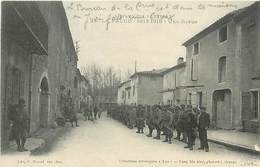 PIE-17-P.T.G.2187 : LA PALUD. MILITAIRES.  GUERRE DE 1914-1918. - Lapalud