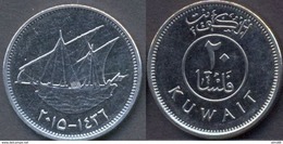 Kuwait - 20 Fils  2015 - 1436 UNC    Ship - Koeweit