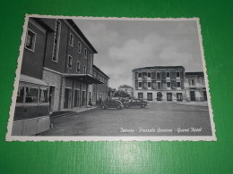 Cartolina Isernia - Piazzale Stazione - Grand Hotel 1950 Ca - Isernia