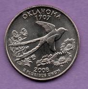 USA - QUARTER DOLLAR 2008 OKLAHOMA - Colecciones