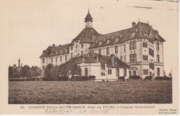 37 - BEAUMONT LA RONCE - Domaine De La Haute Barde - Façade (Sud Ouest) - Beaumont-la-Ronce