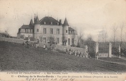 37 - BEAUMONT LA RONCE - Château De La Haute Barde - Vue Prise Du Plateau Du Dolmen - Beaumont-la-Ronce