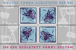 HUNGARY - 2017.  Minisheet -  Zoltan Fabri, Hungarian Film Director,Actor / Centenary Of His Birth MNH!!! - Ongebruikt