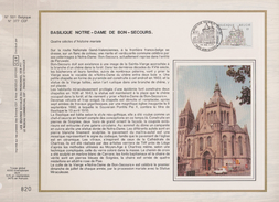 Feuillet Tirage Limité CEF 501 2292 Basilique Notre-Dame De Bon-Secours - 1981-1990