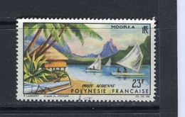 POLYNESIE FRANCAISE - Y&T Poste Aérienne N° 9° - Paysage De Moorea - Gebruikt