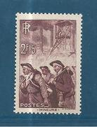 France Timbres De 1938   N°390  Neuf ** - Unused Stamps