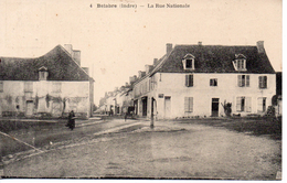 36....INDRE...BELABRE....LA RUE NATIONALE. - Autres & Non Classés