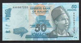 523-Malawi Billet De 50 Kwacha 2012 AA698 Neuf - Malawi