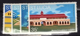 St Lucia, 1972, SG 331-334, Complete Set Of 4, MNH - Ste Lucie (...-1978)