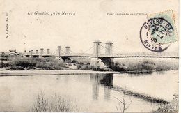 58....NIEVRE...LE GUETIN.....PONT SUSPENDU - Autres & Non Classés