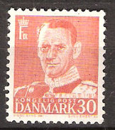 Denmark  1952  King Frederik IX Mi 334 MNH(** - Unused Stamps