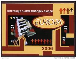 UKRAINE 2006 ** MNH BOOKLET 787-788 EUROPA 2006 INTEGRATION - Ucrania