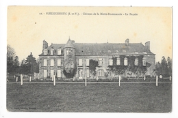 PLEUGUENEUC  (cpa 35)   Château De La Motte Beaumanoir à M.le Vic.de Lorgeril (La Façade) -    - L 1 - Otros Municipios