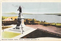 QUEBEC  ( Canada ) Monument Champlain - Québec - Beauport