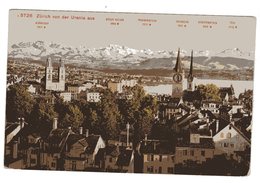 ZURIGO ZURIG  Svizzera Schweiz   Suisse Non  Viaggiata - Autres & Non Classés