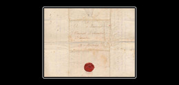 Lettre De Louis Xavier François D'Allemand (1716-1796) Au Chevalier Pierre Joseph Elzéar D'Anselme (1714-1786) à Pernes. - Documentos Históricos
