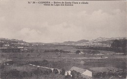 POSTCARD PORTUGAL - COIMBRA - BAIRRO DE SANTA CLARA E CIDADE VISTAS DA LAPA DOS ESTEIOS - Coimbra